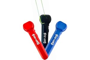 GENERIC The Shot Cord Toy-Glow in The Dark String Launcher Gift for All-Unleash Your Wonder with This Gravity Evading Fun Zip Rope Lasso Mind-Blowing Exotic Fidget Toy (Royal Blue)