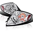 Spec-D Tuning Chrome Housing LED Tail Lights Compatible with 2006-2011 Mitsubishi Eclipse, Left + Right Pair Assembly
