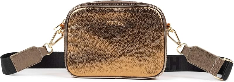 Block Fun FW25 Crossbody Camera C/Cooper, Bolsos y Mochilas para Mujer, Brown, Medio