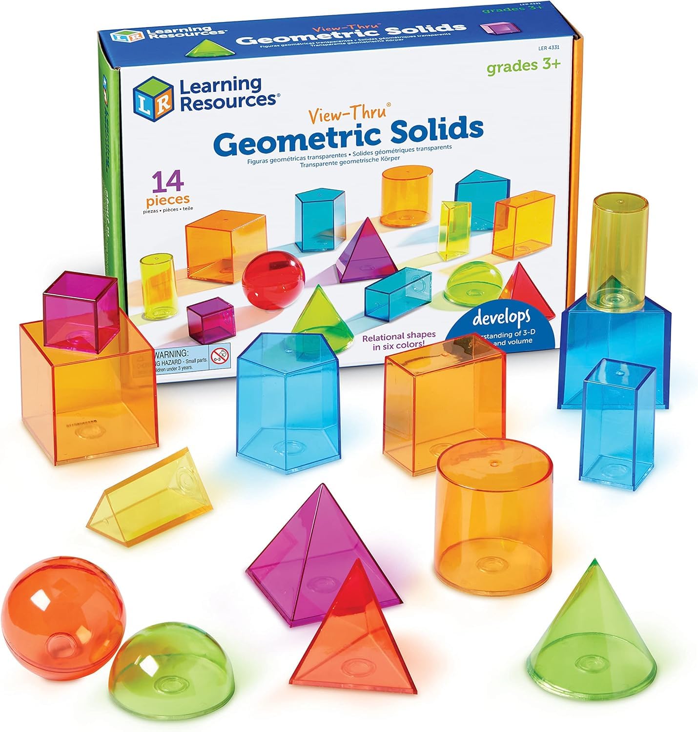 Learning Resources - View Thru Geometric Solids