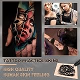 Rayyl Tattoo Practice Skin Kit 8 Fake Skins 15 A4 Transfer Papers Training view 6