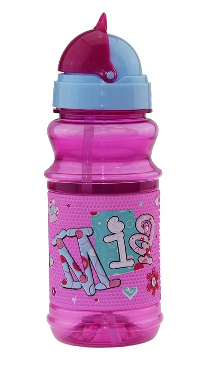 John Hinde 03860800064 Trinkflasche mit Namen-Mia