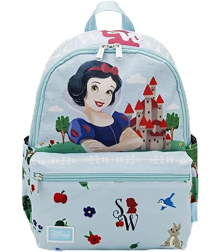 New With Tags Loungefly Stained Glass Snow White Mini Backpack Exclusive Loungefly Disney Princess Stained Glass Snow White Mini  main image 4