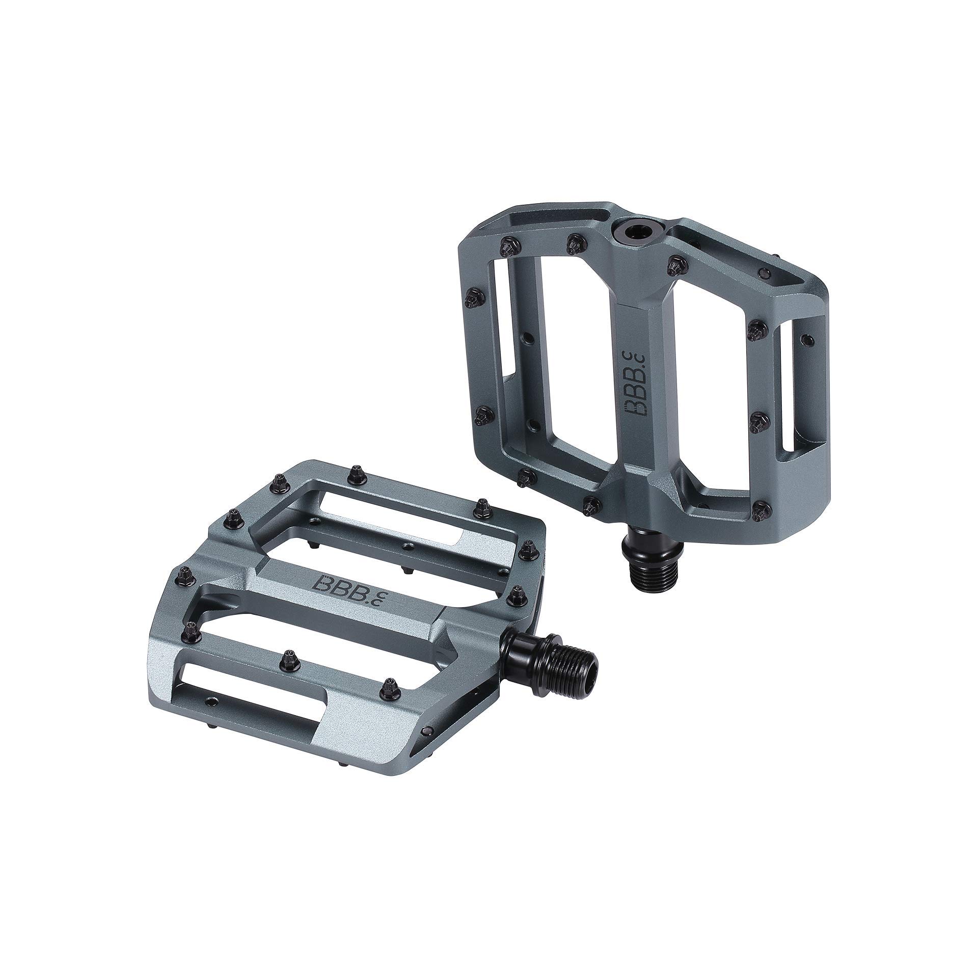 Bbb Cycling MTB Enigma Bike Pedals, Matt Grey, 100 x 100 mm