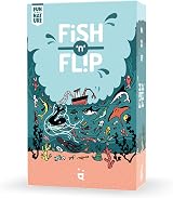 Helvetiq Fish 'n' Flip Card Game Ages 7+ 1-4 Players 20 Min