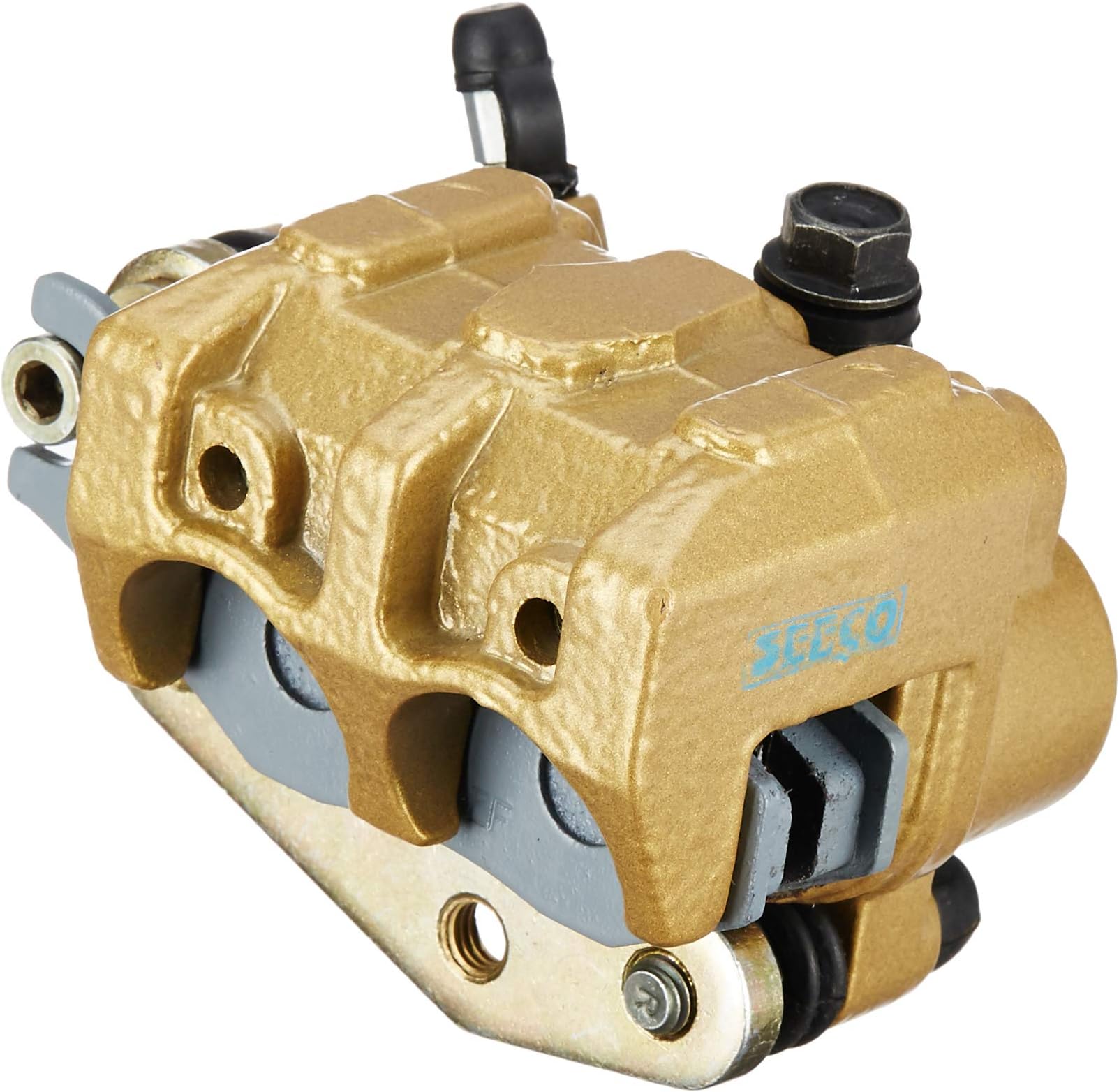 SEECO Motorcycle/Bike & Scooter Two Wheeler Heavy Duty Caliper Assembly Universal Compatible for Apache (Front)