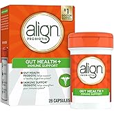 Align Probiotic, Gut Health + Immune Support Probiotic, Probiotics for Women and Men, Probiotics for Digestive Health and Immune Health, #1 Doctor Recommended Brand‡, 28 Capsules