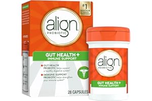 Align Probiotic, Gut Health + Immune Support Probiotic, Probiotics for Women and Men, Probiotics for Digestive Health and Immune Health, #1 Doctor Recommended Brand‡, 28 Capsules