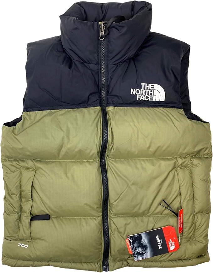 Amazon ノースフェイス ダウン ベスト 700フィル レトロ ヌプシ メンズ レディース アウター グリーン The North Face W 1996 Rto Npse Vest Tumbleweed Green Nf0a3jqs 並行輸入品 L アウトドア アウトドアジャケット 通販