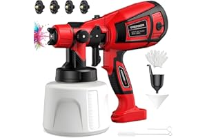 onefinsh Paint Sprayer for Milwaukee M18 18V Battery, Cordless Paint Sprayer,Electric Spray Paint Gun for Home Interior and Exterior, House Painting,(No Battery)