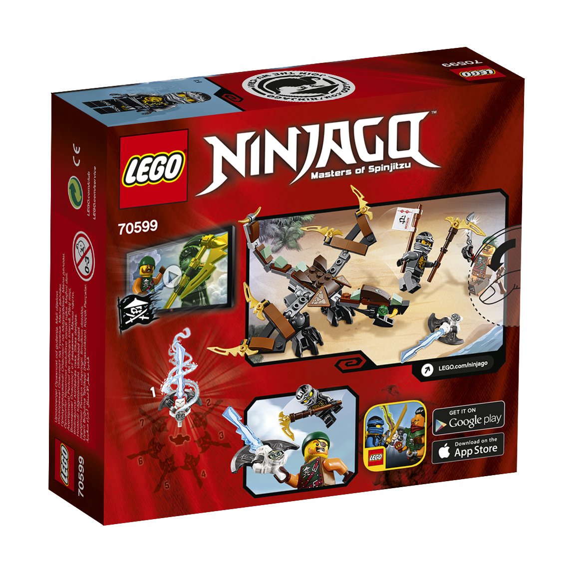 LEGO Ninjago 70599 Cole's Dragon Mixed Buy Online in UAE. Kids