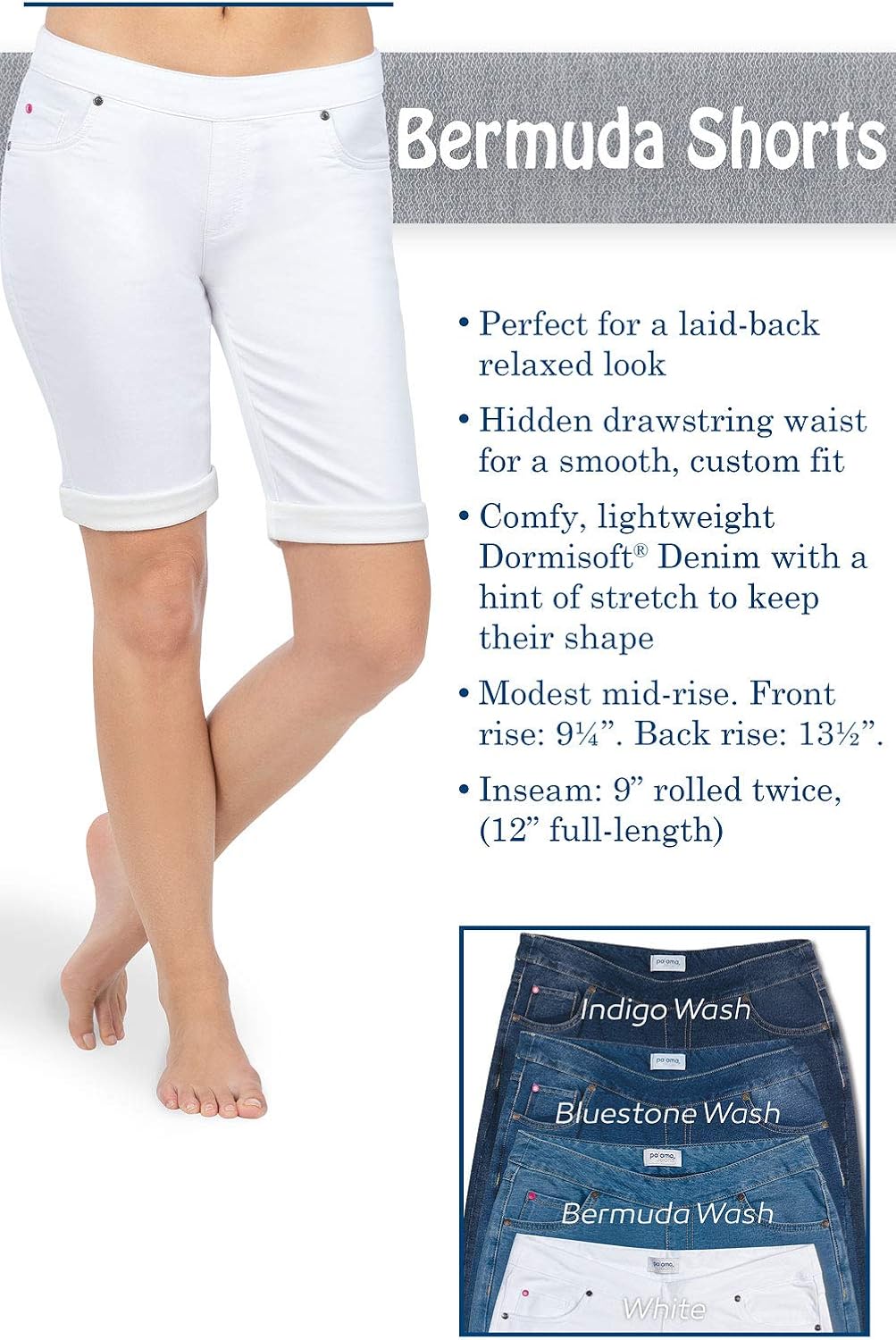 basic editions elastic waist shorts