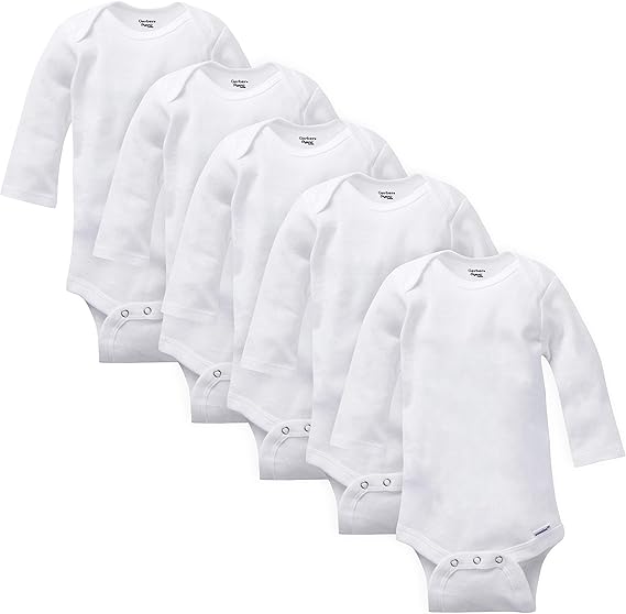 organic white onesies