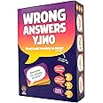 Wrong Answers Only: The Ultimate Adult Party Game – A Fun, Competitive Group Guessing Game for 8 Players, Ages 14 and Up – Perfect for Game Nights