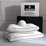 DOWNSTORIA Feather Down Pillows Queen Size Set of 2