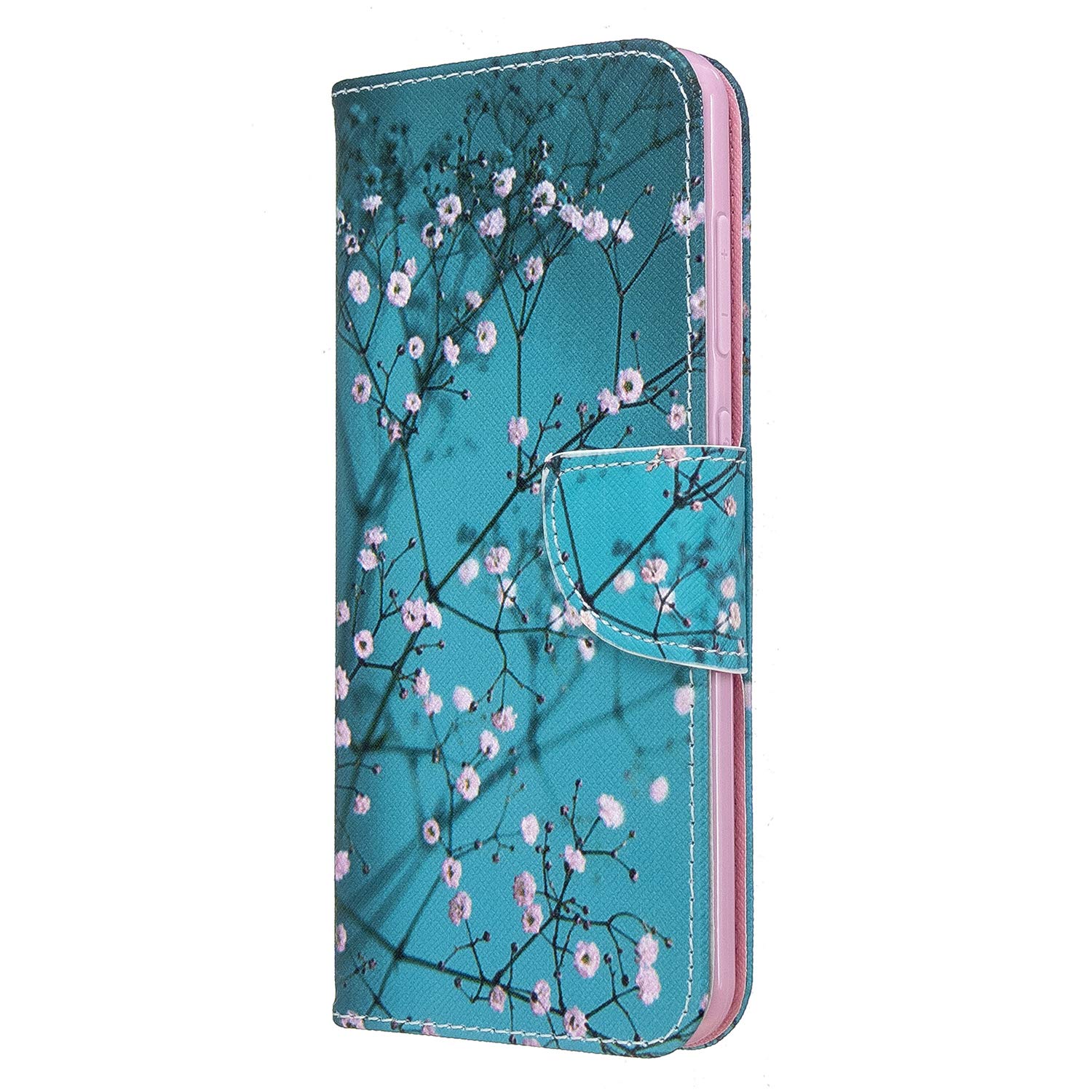 Samsung S20 FE Case Leather Flip Shockproof, Phone Case for Samsung Galaxy S20 Fan Edition with Magnetic Stand Card Holder Money Pouch Folio Silicone Bumper Protective Cover, Kapok