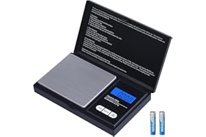 Zacro Digital Pocket Scale 200g/0.01g - Gram Scale Small Scale Portable Small Jewelry Scale Grams and Ounces, Mini Food Scale