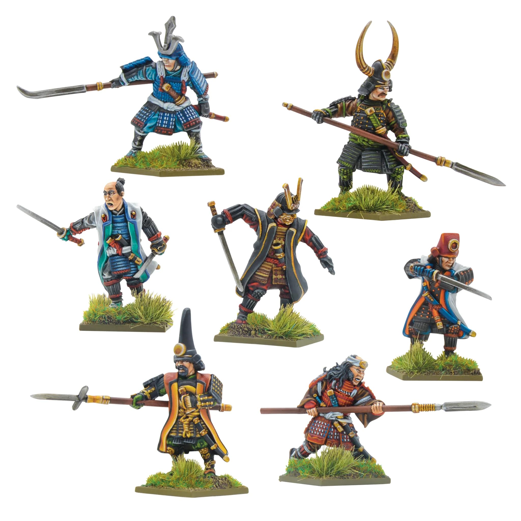 Warlord Games The Seven Spears of Shizugatake - 28mm Scale Miniatures for Pike & Shotte Highly Detailed Miniatures