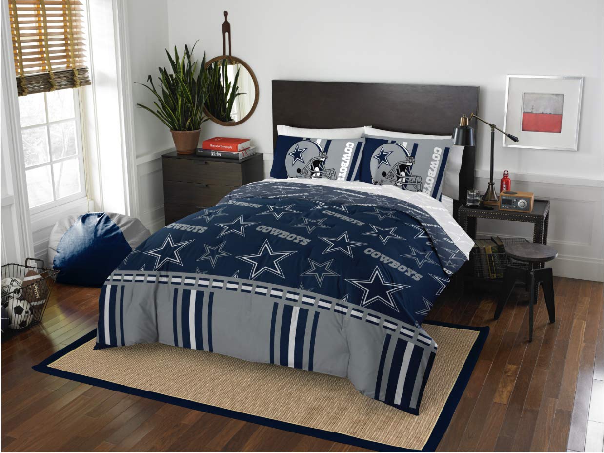 Dallas Cowboys NFL Queen Comforter & Sheets, 5 Piece NFL Bedding, New! + Homemade Wax Melts