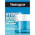 Neutrogena Hydro Boost Gel Cream Face Moisturizer - Oil-Free Facial Cream with Hyaluronic Acid for Dry Skin - Lightweight, No