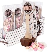 Danny's Premium Hot Chocolate Spoons 4 Pack Large 50g with Marshmallows view 1