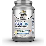 Garden of Life Sport Organic Plant Based Protein, Vanilla, 806g. Formulated with pea protein to help your body recover faster