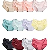 Linzama Teen Girls Underwear Seamless Big Girl Panties Fashion and Comfortable Multipack