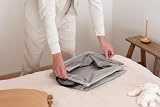 Brabantia Foldable Laundry Basket 35L Grey with Soft Handles view 7