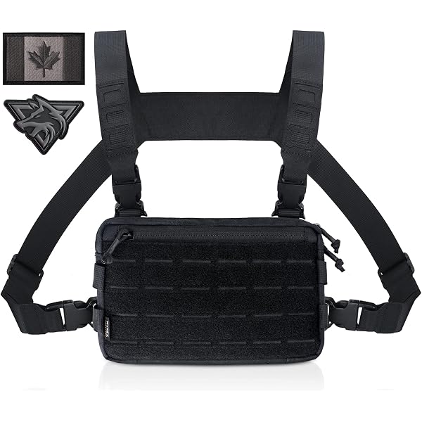 Sac De Poitrine Tactique IDOGEAR, Camouflage, Nylon 500D, Système MOLLE, Neuf