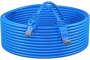 Cables Direct Online Cat5e 30FT Network Ethernet Patch Cable, 350Mhz Internet Wire, Compatible with PC, Laptop, Modem, Router