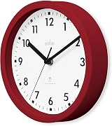 Acctim Nardo 74664 20cm Radio Controlled Red Wall Clock view 2