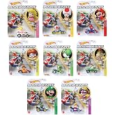 Hot Wheels Mario Kart Die-Cast Character Cars Collection, Set of 8, Nintendo Gaming Vehicles GBG25-957M