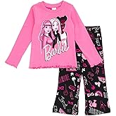 Barbie Girls T-Shirt and Pants Outfit Set Toddler to Big Kid Sizes (2T - 14-16)