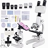 Microscope for Kids, 40X-1500X Binocular Microscope