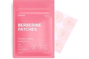 Revitalab Berberine Patches for Women & Men - 60 Count | Sculpt & Snatch Support | Topical Everyday Glow Up Patch - 2 Month S