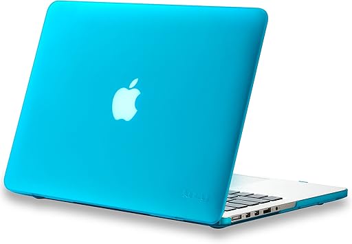 Amazon Com Kuzy Compatible With Macbook Pro 13 3 Inch Case A1502 A1425 Release 15 12 Soft Touch Plastic Hard Shell Cover For Older Version Macbook Pro 13 Inch Aqua Computers Accessories