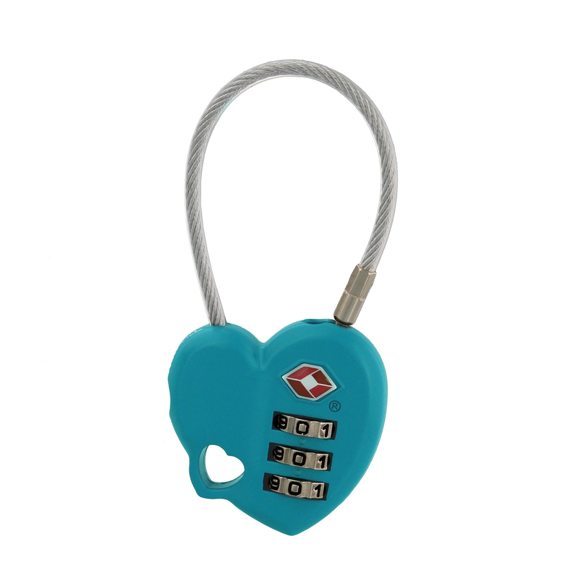 MoDA Travel Easy to Use- TSA Recognized Resettable Combination Lock Luggage Travel Lock