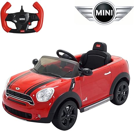 Amazon ミニ ミニクーパー カントリーマン Mini Cooper Contryman 電動乗用カー 電動乗用玩具 リモコン操作可能 キッズカー Kids Car 電動乗用 おもちゃ