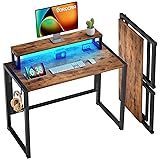 SOROGRA Small Folding Desk 31.5 Inch, Foldable