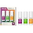 Murad Serum Starter Kit - 3-Piece Trial Kit ($86 Value) - Clinical Serums for Wrinkles, Dark Spots, & Repair - Retinol Serum 0.33Fl Oz, Dark Spot Serum 0.33Fl Oz, Cellular Hydration Serum 0.33Fl Oz