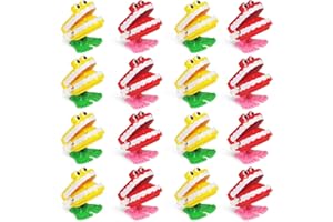 FOBU 16 Pack Wind Up Teeth Walking Babbling Teeth Chattering Teeth for Party Favors Supplies Props for Halloween Gag Shows