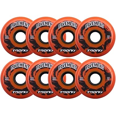 85A Lot De 8 Roues De Patins à Roulettes En Ligne 72 Mm 76 Mm