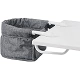 Bayer Chic 2000735 76 Born Table Seat for Baby Dolls, Jeans Grey, Small