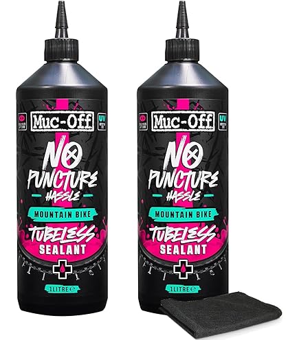Amazon.com : Muc-Off No Puncture Hassle Tubeless Sealant, 5