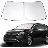 Windshield Sun Shade Sunshade for 2017-2022 Honda CR-V CRV | Full covered for windshield, Foldable &amp; Durable, Block UV Rays, Reduce Heat, Easy to install, Keeps Car Cooler