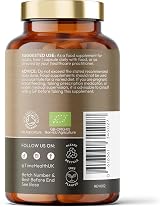 Time Health Iodine Organic Scottish Sea Kelp 120 Capsules UK Made view 3