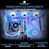 Thermalright Frozen Notte 360 WHITE ARGB CPU Cooler 3x120mm PWM Fan LGA 1700 AM4 view 2