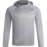 Spyder Mens Sun Hoodie - UPF 50+ UV Protection Long Sleeve Rash Guard Quick Dry Moisture Wicking Swim Shirts for Men