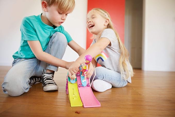 barbie club chelsea pista de patinaje