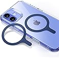 ESR Magnetic Ring 360, Compatible with MagSafe Ring, Universal Magnetic Conversion Kit Compatible with MagSafe Sticker, for iPhone 16/15/14/13/12/11, Galaxy S24/S23/S22 and More, 2 Pack, Blue